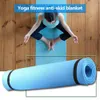 Yogamattor Mat Eva 1730x600x4mm Non Slip Carpet Gym Sports träningskuddar för nybörjare Fitness Equipment Body Building Gymnastics 230606