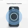 Case iPhone Magnetic Silicone Case for iPhone 13 Pro Max Cover Animation Magnetic Suction