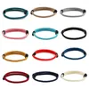 Bangle 12pcs/Lot الأوروبي والأمريكي سوار من التيتانيوم الفولاذ الأسود من المنسوجة الحبل غير القابل للصدأ