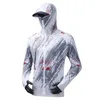 Diğer Spor Malzemeleri Profesyonel Balıkçı Hoodie Maske Anti UV Güneş Koruma Giysileri Gömlek Nefes Alabilir Hızlı Kuru Jersey 230607