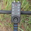 Fjärrkontrollpannan Tiltkontroll med kraftadapter för 2 Axis Head Camera Crane Jib
