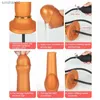 Inflatable Buttplug Laying Dildo Thrusting Prostate Massager Large Anal Plug Gonflable Sex Toys Big Silicone Butt Plug L230518