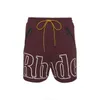 Дизайнерская короткая мода повседневная одежда пляжные шорты Новые летние шорты Rhud