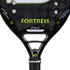 テニスラケットOptum Fortress 18Kカーボンファイバーラフな表面14ホールビーチテニスラケットカバーバッグ230606