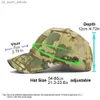 Casquettes de baseball tactiques pour hommes Casquette Camouflage en plein air Chasse Militaire Randonnée CS Coton Snapback Chapeau Camionneur Été Soleil Chapeaux L230523