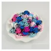 Wood 200Pcs 7 Colors 20X14Mm One Face Printed Ladybug Wooden Beads Charms Bead Jewelry Accessories For Kids Toy Diy Making Dr Dh98O