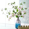 Dekorative Blumen Künstliche Zierpflanze Wisteria Vine Flower Linum Perenne Falscher Bonsai Home Office Dekorieren