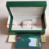 Luxo alta qualidade relógio verde caixa original papéis bolsa caixas de cartão 0 8 kg para 116610 116660 116710 116500 116520 3135 3255 41302442