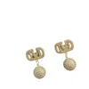 Designer Ear stud earrings for Womens Jewelry Hoops Earring Gold Studs women designer S925 Pendants Copper Necklace Wedding Party 2306075PE