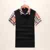 Fransa Erkek Tasarımcıları Polos Gömlekleri Yüksek Sokak Nakamı Baskı Tişört Yaz T-Shirts Markaları Adamın Giysileri Cottom Giyim Tees