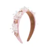 Rhinestone Transparent Crystal pannband Fashion Hårtillbehör för kvinnor Trend Party Hairband Hair Band Girl Headwear