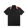 burb designer classico uomo Burbe polo estate uomo camicie polo di marca di lusso business casual tee camicie stile inghilterra uomo top formato asiatico m--3XL