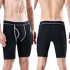 UNDUPTS 5 PCS tarzı pamuk boksör uzun bacak iç çamaşırı adam şort büyük boyut ve külot homme lüks marka boxerhomme külot 230606