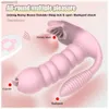 3 IN 1 Likken Zuigen Vibrator Erotische 10 Modus Vibrerende Anale Vagina Clitoris Stimulator Wearable Orale Tong Sex Toys voor Vrouwen L230518