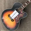 Hurtowa gitara Nowa 43-calowa akustyczna gitara J-200 standardowa pojedyncza cięta vintage Sunburst Darmowa dostawa