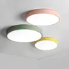 Lustres Moderno Minimalista Nordic Led Luzes Criativas Sala de Jantar Quarto Varanda Redonda Macaron Color Lustre Lustres