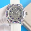 Diamond Men Watch 40mm Montres mécaniques automatiques Montres-bracelets étanches Designers Business Montre De Luxe