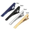 Neck Ties Tie Clips Mens Metal Necktie Bar Crystal Dress Shirts Pin For Wedding Ceremony Gold Clip Man Accessories 230605