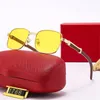 Óculos de sol de luxo, designer de lentes polaroid, óculos masculinos, sênior, armação de óculos, óculos de sol de metal vintage, 10 cores