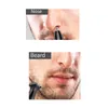 Trimmare Kemei 6652 Ansiktsskötsel Näsörör Hårtrimmer 110V240V Kit Electric Eyebrow Beard Trimmer Micro Nose and Ears Trimmer