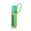 ボトルの10mlロールシリコーンカバーパーティーエッセンシャルオイルボトルポータブルストラップ保護カバー