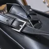 Large Capacity Tote Bag Black Crocodile Pattern Genuine Leather Designer Handbag Shoulder Bags Zipper Open Cowhide Crossbody Bags Top Quality Clutch