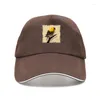 Ball Caps Goldfinch Bird on Tree Limb Womens Novelty Baseball Cap Plus Adjustable