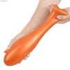 Doux Silicone Liquide Surdimensionné Forme Plug Anal Godes Gros Dilatateur Anal Butt Plug Stimuler Anus Sex Toys pour Femmes et Hommes L230518