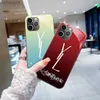 14/13/12/11 Pro Maks iPhone Kılıf Moda Moda Kadın Glass'ın Tide Yucheng için Tasarımcı Lüks Telefon Kılıfı