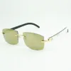 Buffs sunglasses 3524032 come with new C hardware which is flat with pure Mixed Ox Horn legs 5A
