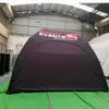 خيمة 6x6x3.4m قابلة للنفخ مع 4 جدار كامل في الهواء الطلق الحدث الرياضي مخصص طباعة المعرض التجاري المظلة المظلة شرفة مرحة