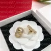 Boucles d'oreilles en perles de luxe à la mode pour femmes Boucles d'oreilles en argent 925 plaqué or 18 carats Designer Accessoires de bijoux de fête de mariage