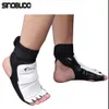 Protective Gear WT Taekwondo PU Leather Foot Gloves Sparring Karate Ankle Protector Guard Gear Boxing Martial Arts Foot Guard Sock Adult Kid 230607