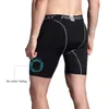 Heren Shorts Heren Sport Gym Compressie onder basislaag Shorts Panty Half Atletisch Heren Sneldrogend Skinny Rijden 3XL Skinny Fitness Short 230607