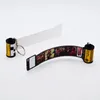 sublimation blank memory film keychains key ring key ring hot transfer printing material new style
