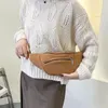 Taille Zakken Vintage Corduroy Tas Voor Vrouwen Rits Borst Vrouwelijke Banaan Geld Pouch Schouder Portemonnee Pocket Crossbody