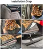 Car Seat Covers INSTANTARTS Front And Back Brown Dog Printing Set Of 4pcs Slip-Resistant Vehicles Interior 2023