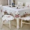 Table Cloth Rectangle Luxury Embroidery Lace Cover Flower Elegant Towels Dining Chair Home Decoration