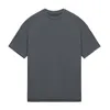 lu Outdoor T-shirt de sport pour hommes Couleur unie à manches courtes Respirant Sweat Top Chemises Élastique Été
