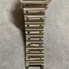 designer Square Mens Watches 39mm vert réservoir montre en caoutchouc et 904L Montres Mécaniques en Acier Inoxydable Bracelet Date Montre Homme dame 35mm montre Montre De Luxe