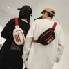 2023 New Korean Edition Ins Fashion Versatile Waist Bag Jump Di Bag Fashion Breast Bag Men's Leisure Fashion Girls' Small Body Bag