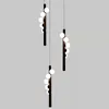 Chandeliers Modern LED Ceiling Stairs Suspension Lighting Fixtures Living Room Hanging Lights Home Decoration Pendant Lamps