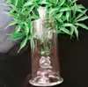 Rookpijpen bongs Vervaardiging Handgeblazen waterpijp Kleurrijke Four Claw 47 Light Pot