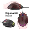 マウスマウスに衝撃USB Wired Gaming Mouse Bottonsプログラム可能な光学マウスRGBバックライトラップトップPCコンピューターPUBG