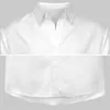 Chemises décontractées pour hommes Étoile de mer blanche Chemise ample Homme Vacances Mer Créature Imprimer Conception d'été Manches courtes Mode Blouses surdimensionnées