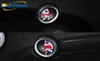 Nyaste designinredning Dörrhandtag Decoration Car Styling Car Stickers för BMW Mini Cooper S R55 R56 R57 Cartoon National Flag2681220