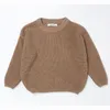 PULLOVER 1 7YRS Pojkar Sticked Baby Girls Soft Cotton Sweater Children's Tops Cloths Kids Cashmere Sweaters 230606