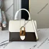 7A TOP Qualität mit Box Designer Luxus Damen Locky BB Handtaschen M 44141 Schultertasche Taschen Mode Klassische Leinwand Echtes Leder Umhängetasche Luxus Lässige Geldbörsen