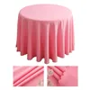 Hotel Wedding Spandex Table Tyg Polyester Bankett Rund matlag