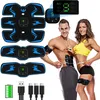 Core Abdominal Trainers Vibration ABS Stimulateur Musculaire EMS Trainer Électrostimulation Équipement de Gym à Domicile Fitness Masseur USB Rechargeable 230606